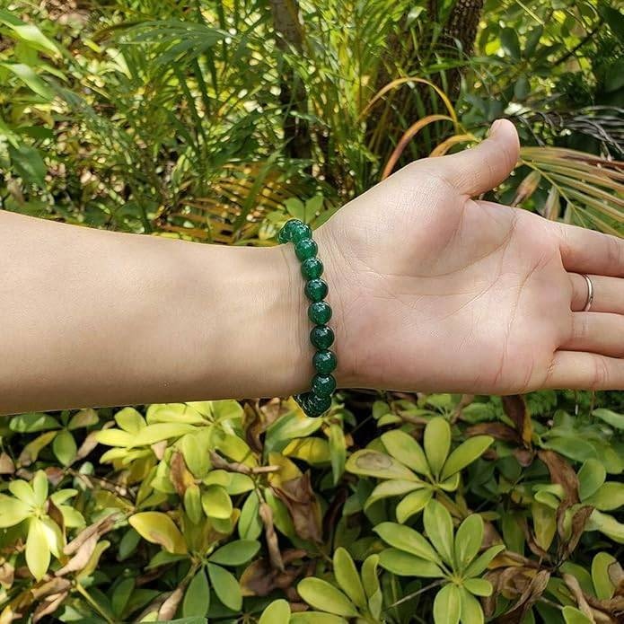 Natural Green Aventurine 8mm Adjustable Healing Crystal Bracelet