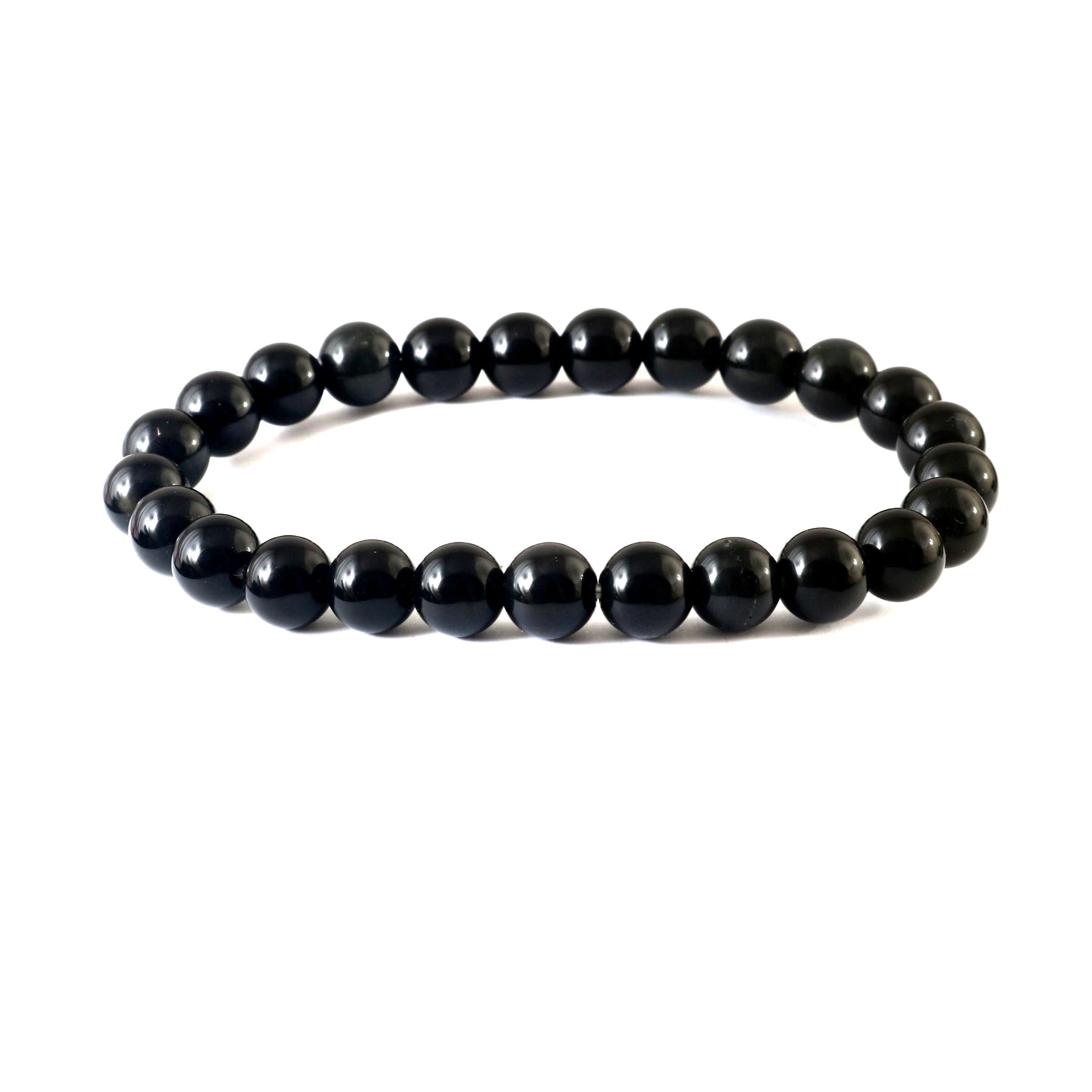 Elegant Stone Bracelet – Fashion Meets Nature’s Raw Energy and Beauty obsidan stone