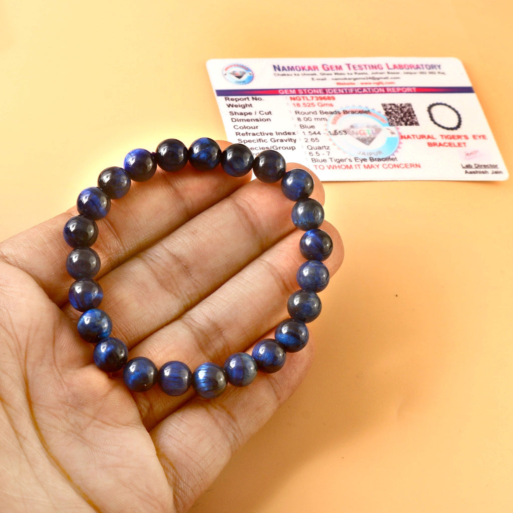 Beaded Stone Bracelet – Spiritual Wellness Wrapped in Timeless Design tiger eye