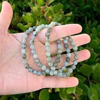 Natural Stone Beaded 8mm Adjustable Healing Crystal Bracelet Combo