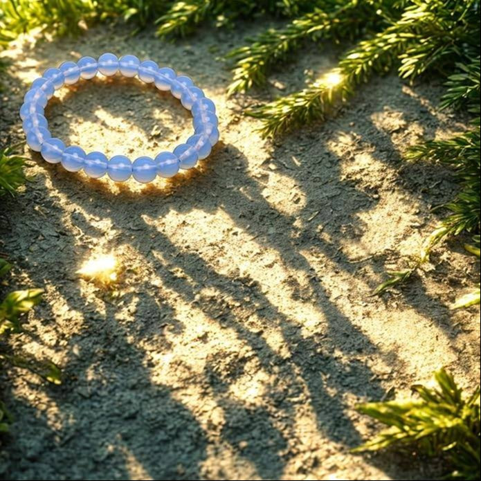 Natural Stone Beaded 8mm Adjustable Healing Crystal Bracelet