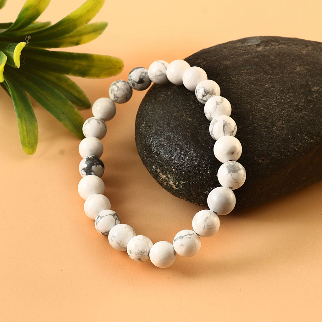 Natural Stone Bracelet – Balance, Heal, and Energize Your Spirit howlite