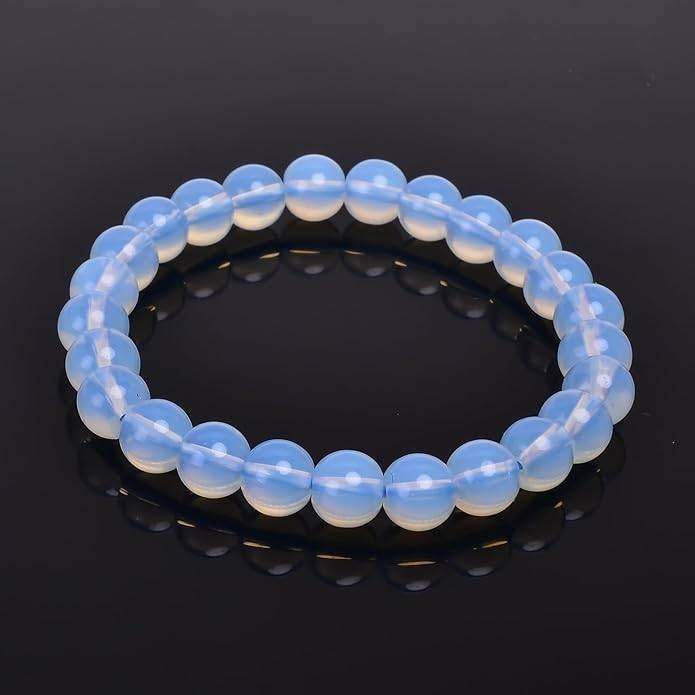 Natural Stone Beaded 8mm Adjustable Healing Crystal Bracelet