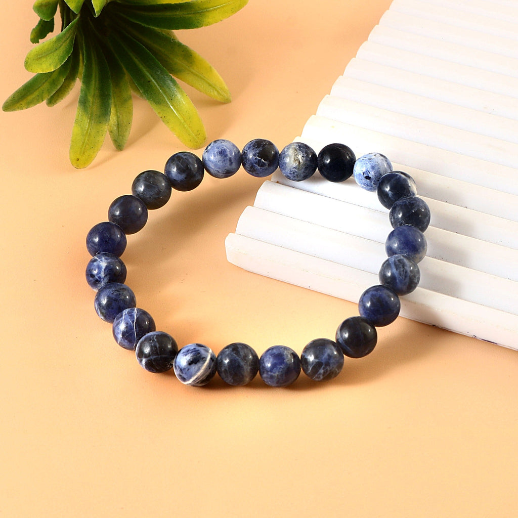 Handmade Gemstone Bracelet – Style with Purpose and Positive Energy sodalite stone