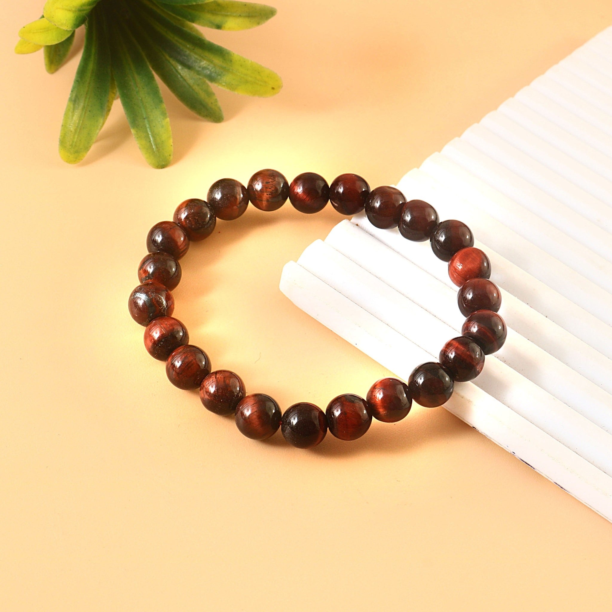 Lava Stone Bracelet – Grounding Energy for Daily Strength and Focus tiger eye