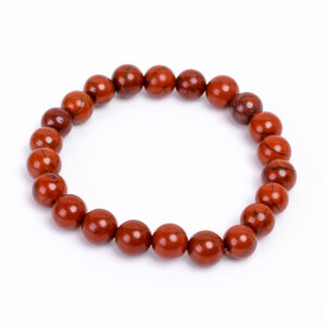 Natural Red Jasper Adjustable Certified Bracelet