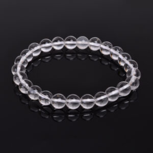 Natural Clear Quartz Adjustable Certified Bracelet
