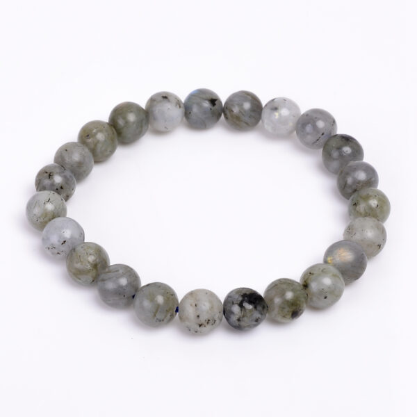 Natural Labradorite Adjustable Certified Bracelet