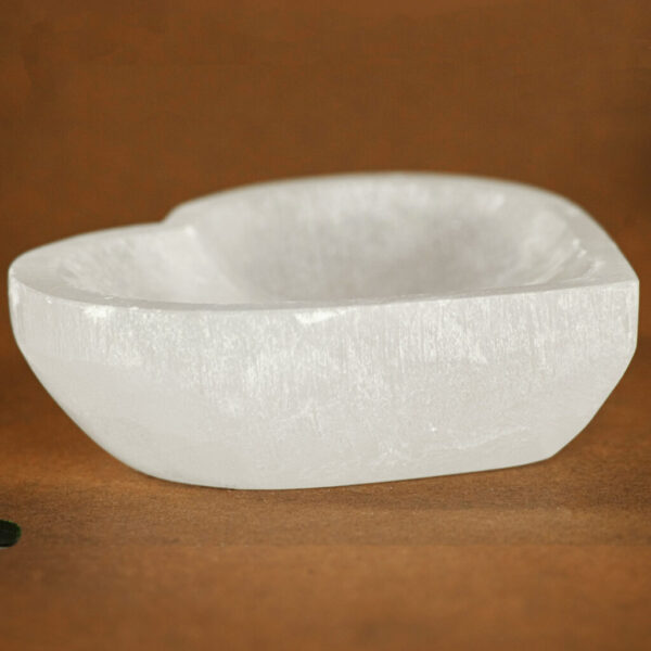 Selenite Charging Bowl – Heart Shape - Image 2