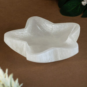 Selenite Charging Bowl – Star Shape
