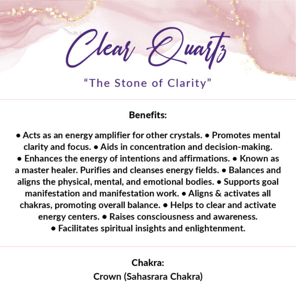 Clear Quartz Angel - Image 2