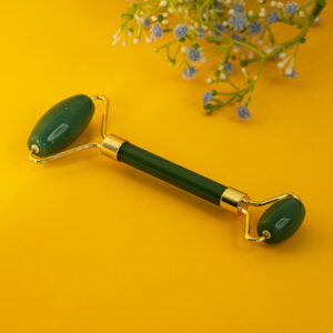 Green Jade Crystal Face Roller / Massager