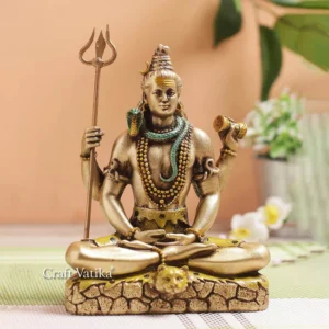 Lord Shiva In Padmasana Statue SHRS107
