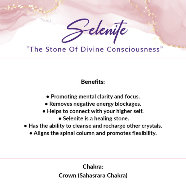 Selenite Charging Bowl – Star Shape - Image 3