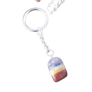 7 Chakra Tumble Keychain
