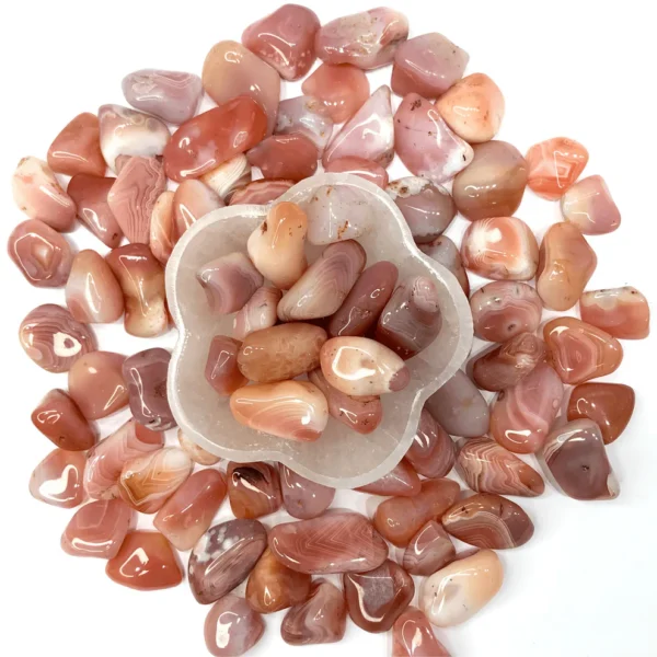 Apricot Agate Tumbled Stone