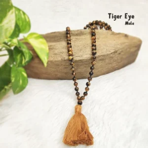 Tiger Eye Crystal Mala